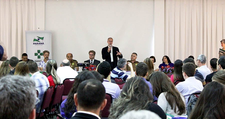 O evento que aconteceu em Curitiba reuniu representantes do Estado e da sociedade civil. Foto: Divulgação DETRAN PR