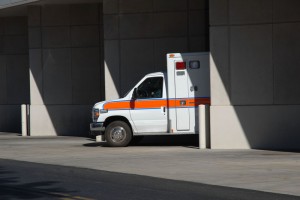 Passagem para ambulância