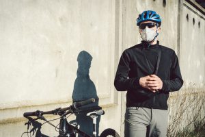 Ciclistas na pandemia