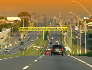 Cruzamento com rodovia