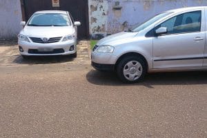 Estacionamento irregular