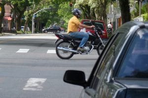 Colisão com motos