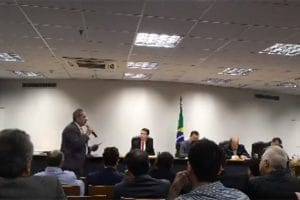 Reunião placa Mercosul