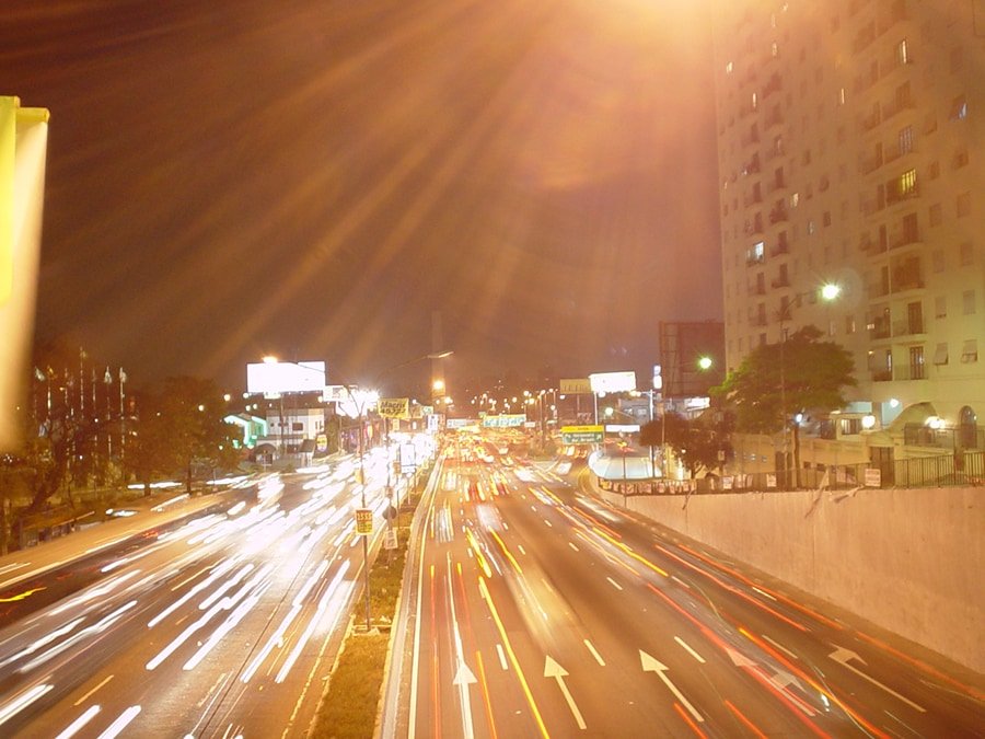 Velocidade nas vias