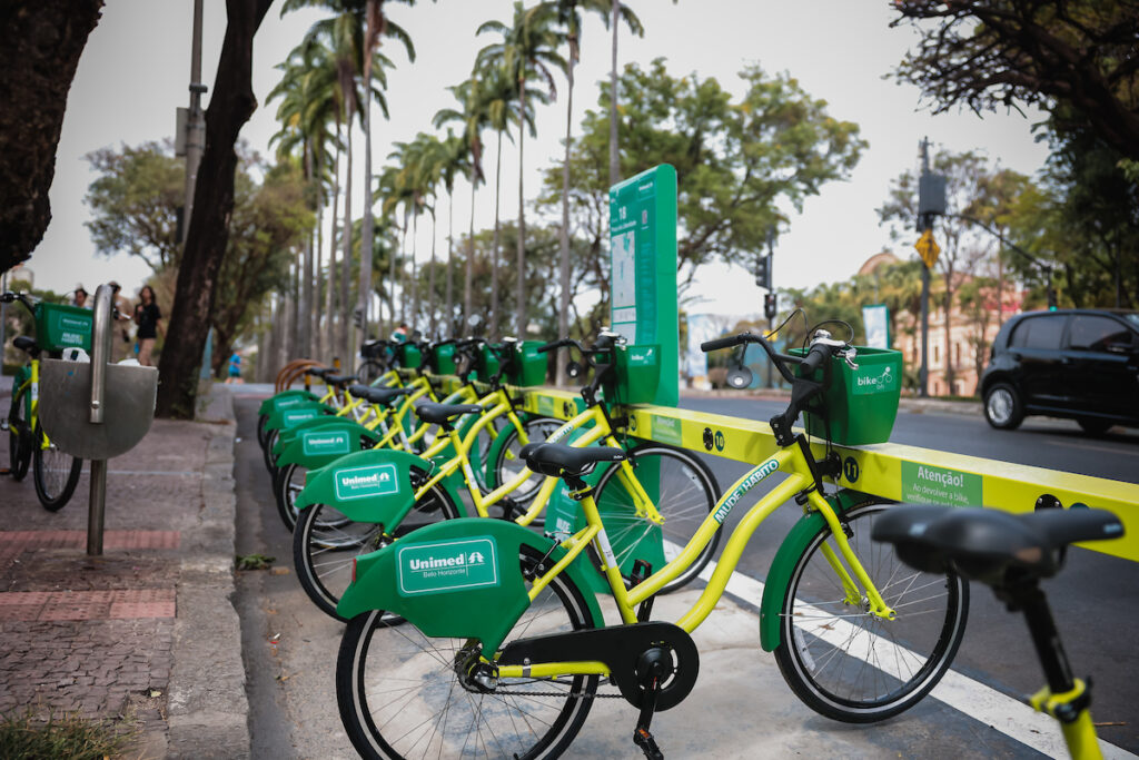 Uso de bikes compartilhadas