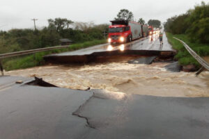 chuvas rodovia Rio Grande do Sul