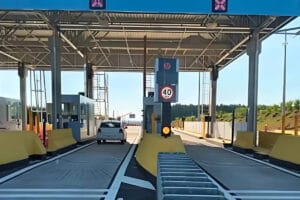 Praça pedágio evasão