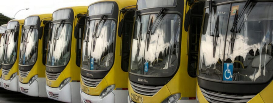 ônibus menos poluentes