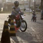 formação de motociclistas