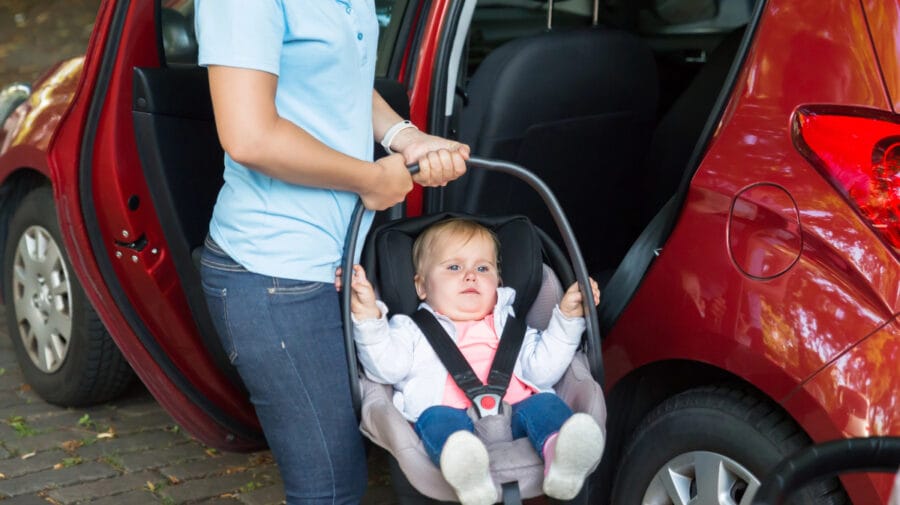 transporte de cadeirinha