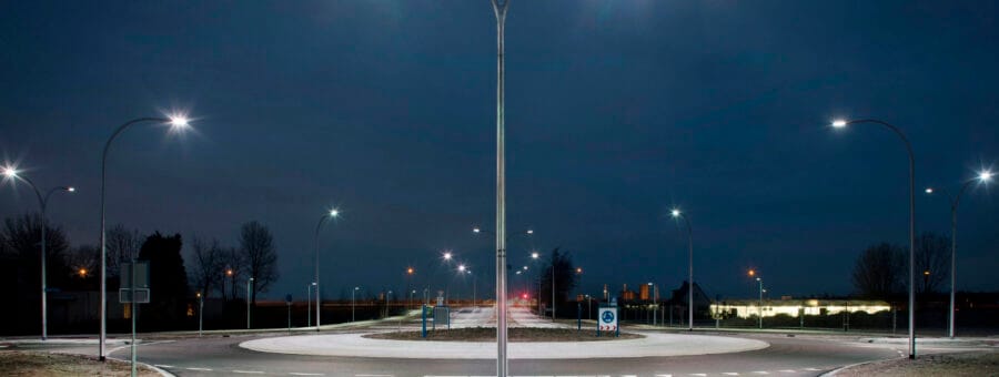 iluminação viária