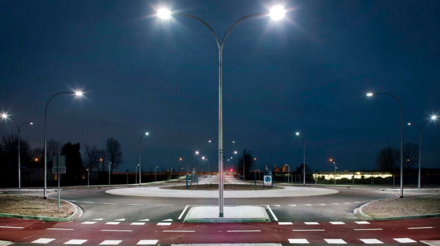 iluminação viária