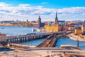 mortes no trânsito Suecia