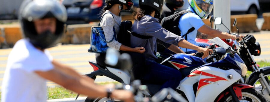 motociclista no Brasil