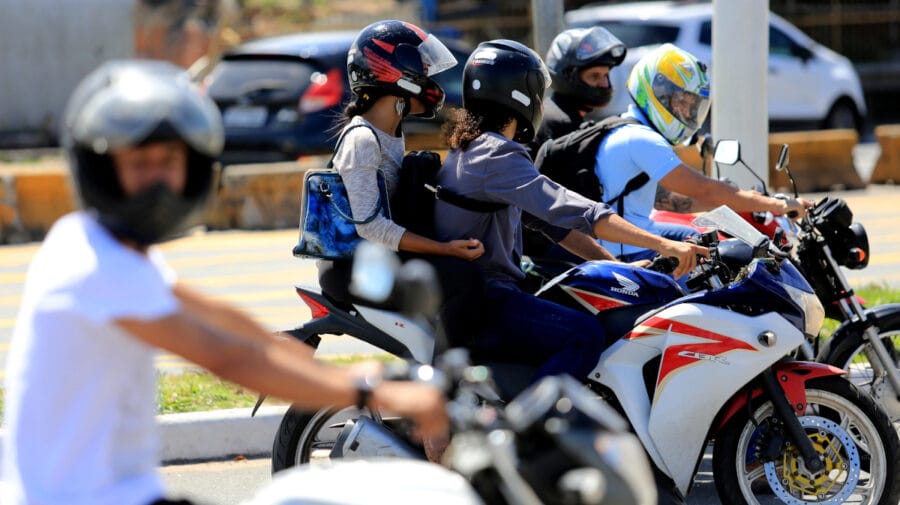 motociclista no Brasil