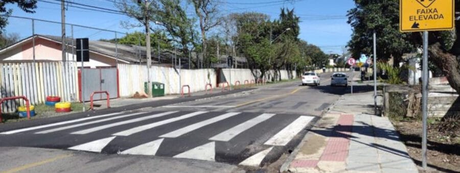 travessia elevada Curitiba