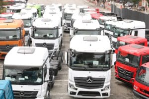 compra de caminhões