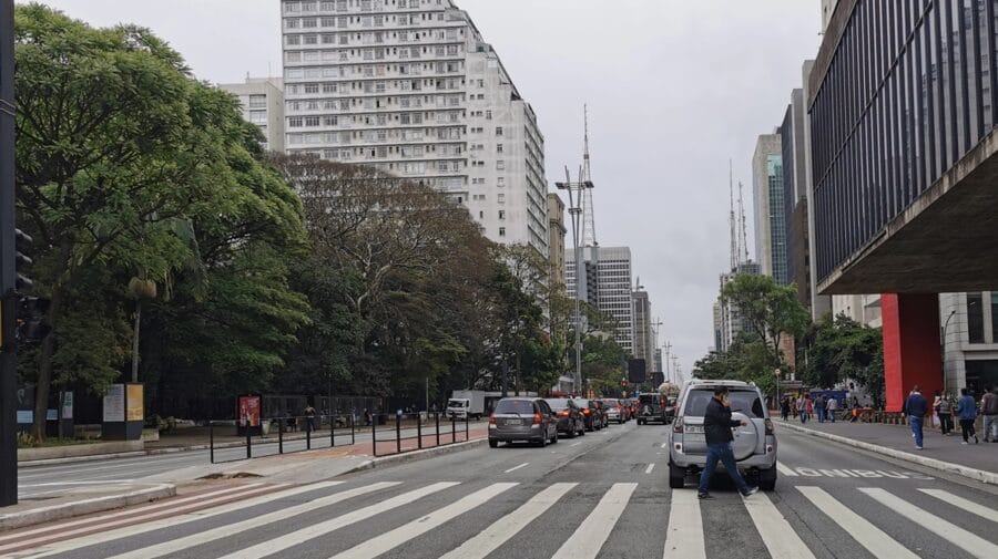 mortes no trânsito São Paulo