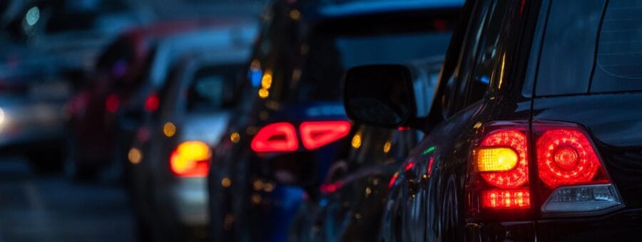 poluição do trânsito