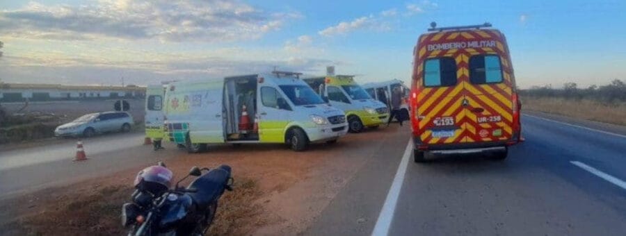 trânsito mortes Goiás