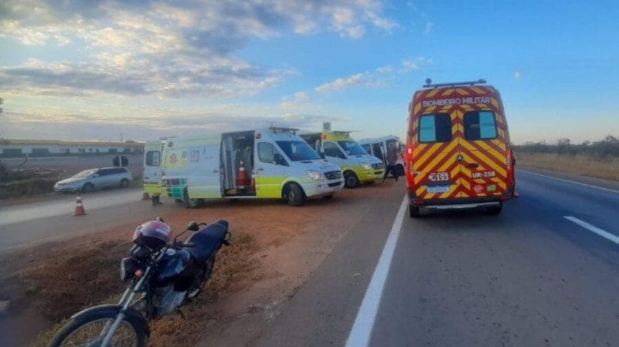 trânsito mortes Goiás