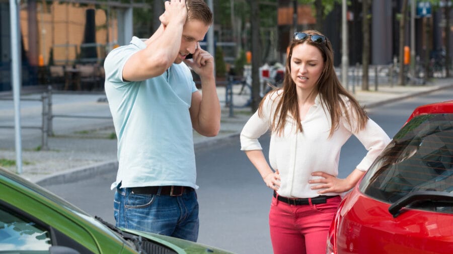 Acidente sem vítimas