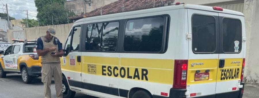 transporte escolar Detran