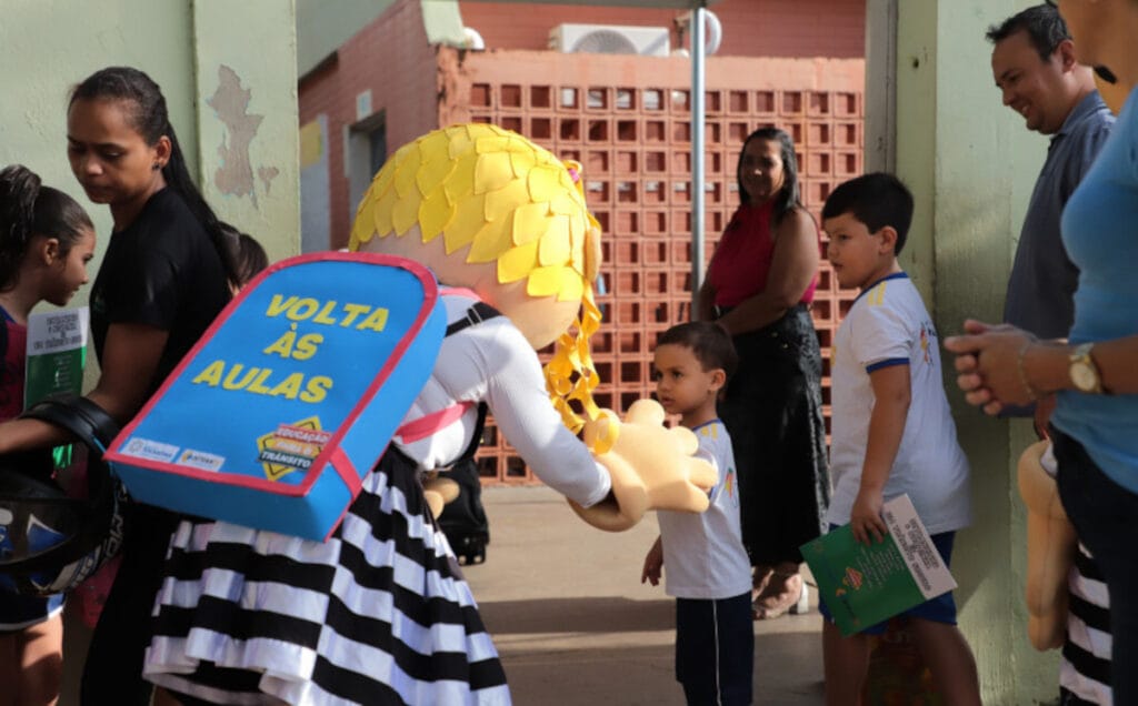 volta às aulas Detran