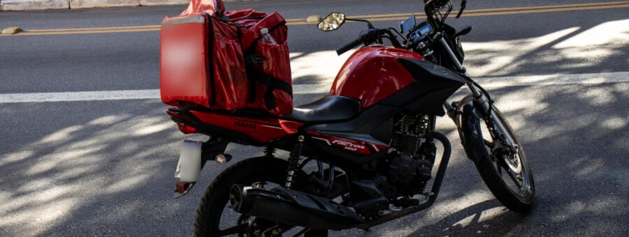trabalhar com moto