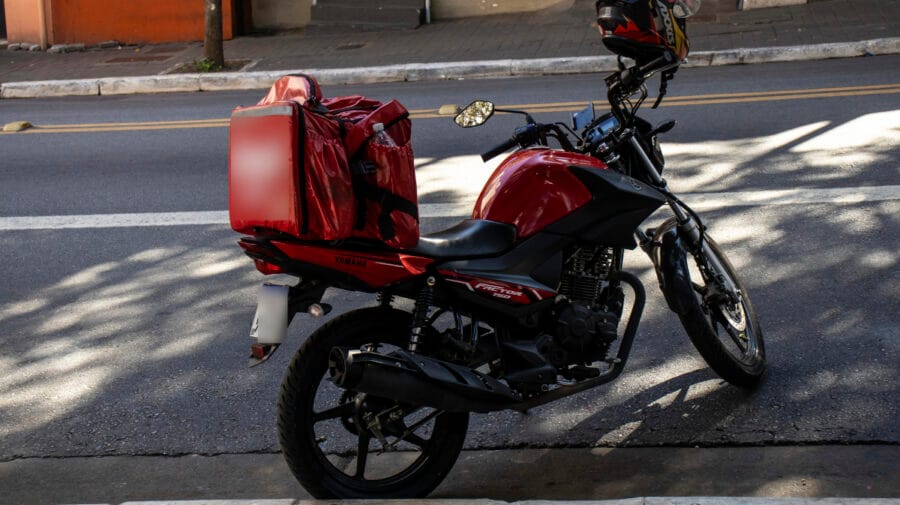 trabalhar com moto