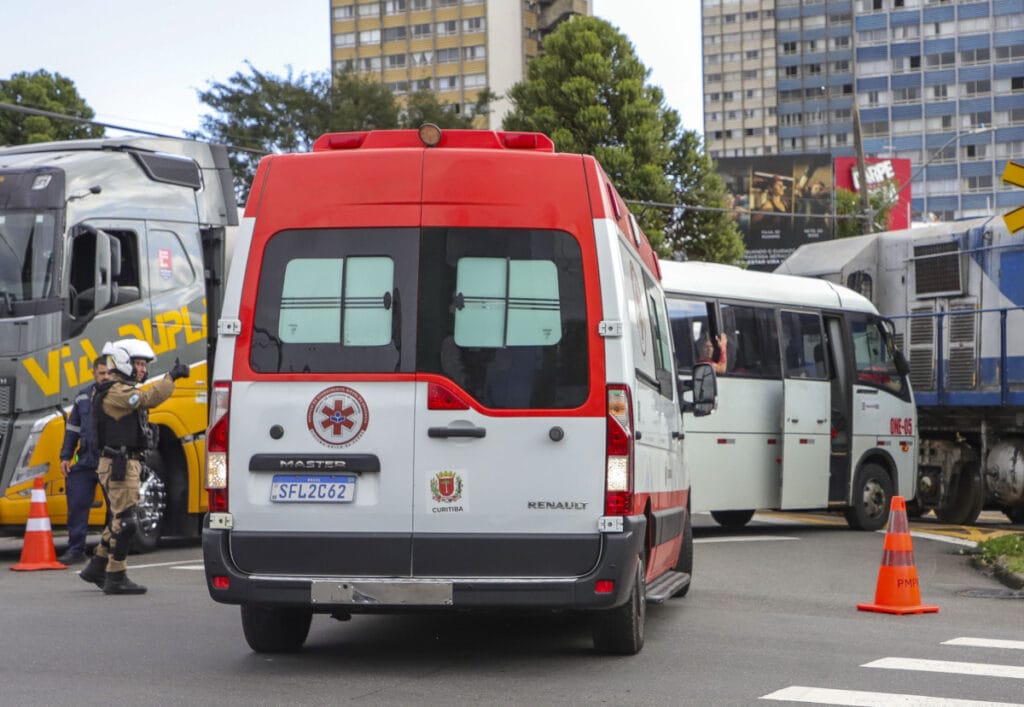 colisão com trem