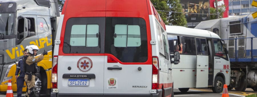 colisão com trem