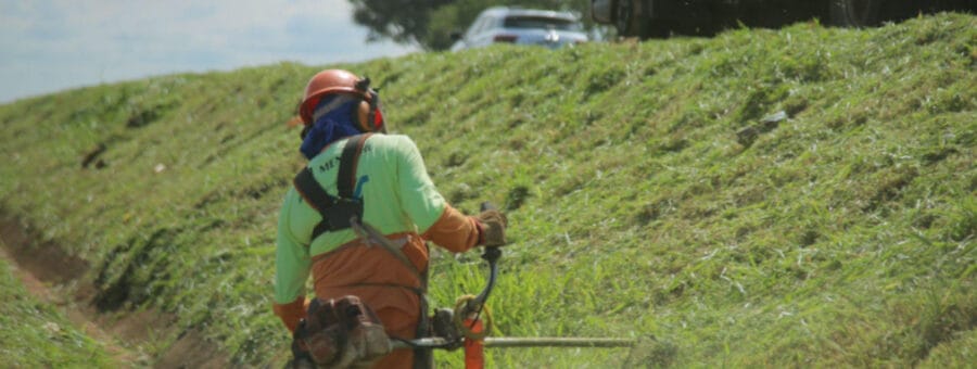 fumaça na pista