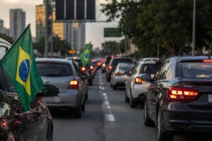 jogo do Brasil trânsito