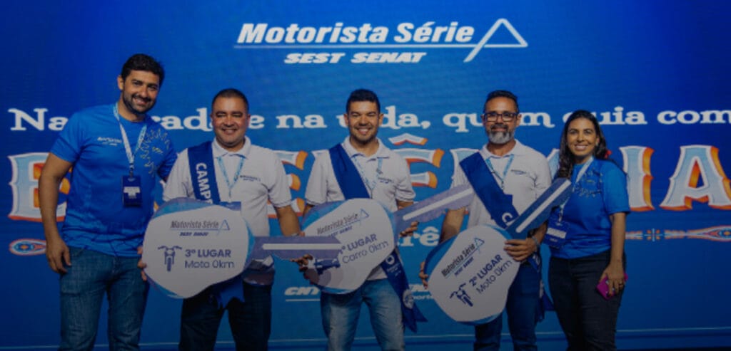 Entre mais de 8 mil participantes, motorista mineiro conquista o título de melhor do Brasil