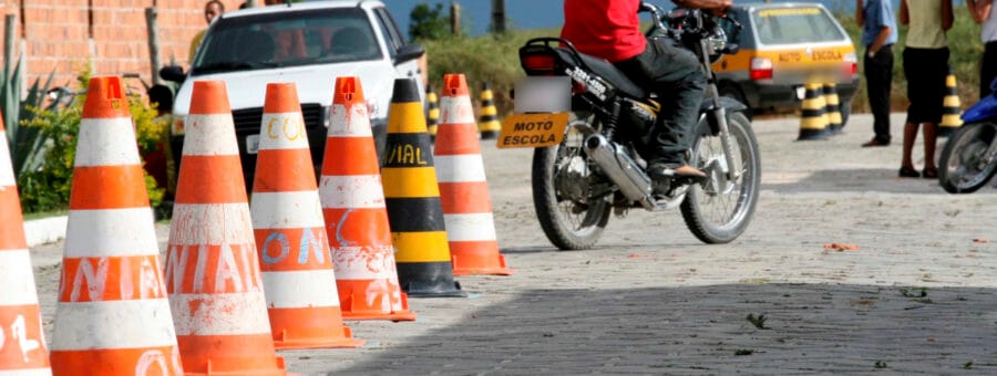 nova prova da CNH de moto