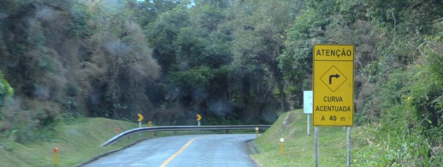 placas das rodovias