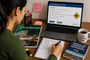 Exame prático da CNH teórica