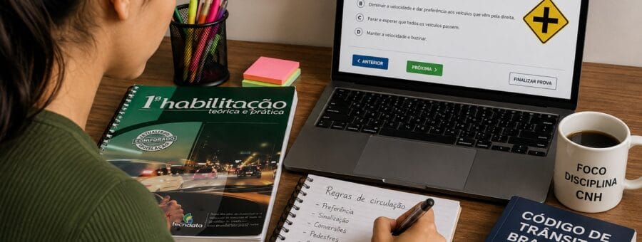 Exame prático da CNH teórica