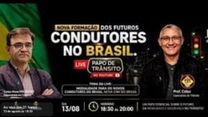 Live debate nova formação de condutores com participação de Celso Mariano