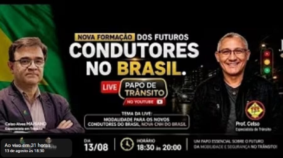 Live nova formação de condutores