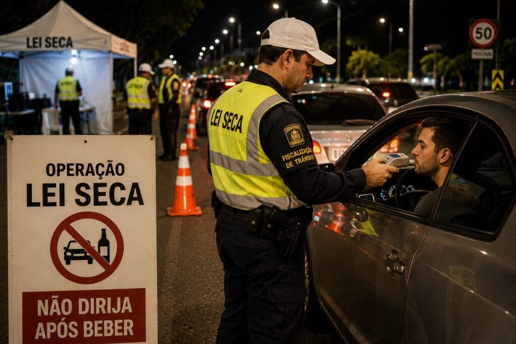 Fiscalização da Lei Seca mudou: novo teste poderá detectar drogas em motoristas