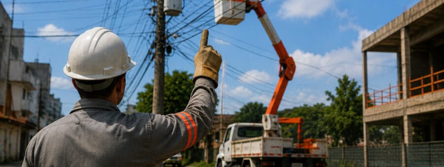 acidentes rede elétrica