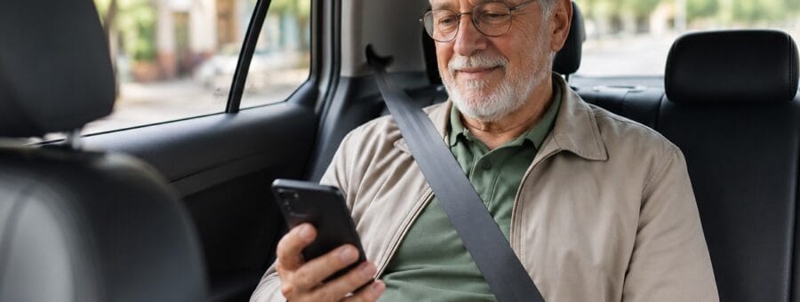 idosos transporte por aplicativo