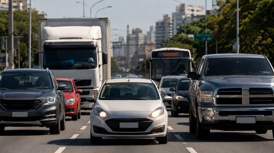 risco de morte no trânsito