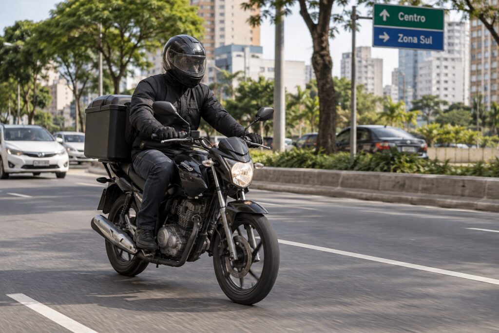 Quase 60% dos motociclistas profissionais já sofreram quedas ou colisões, aponta pesquisa nacional