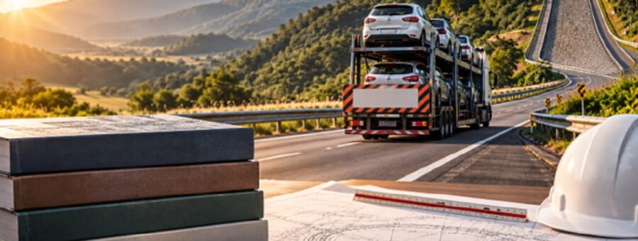 traçado de rodovias