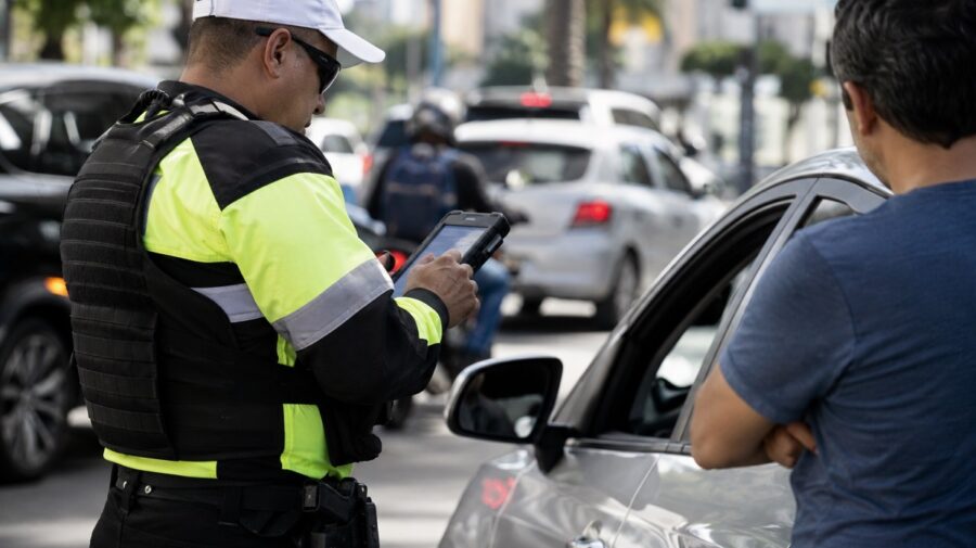 Fiscalização de autuações de trânsito