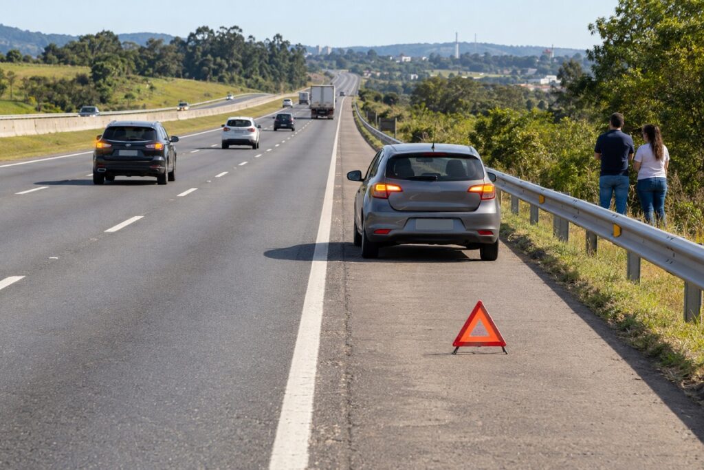 Acidente no Rodoanel reacende alerta: quando é permitido trafegar pelo acostamento?