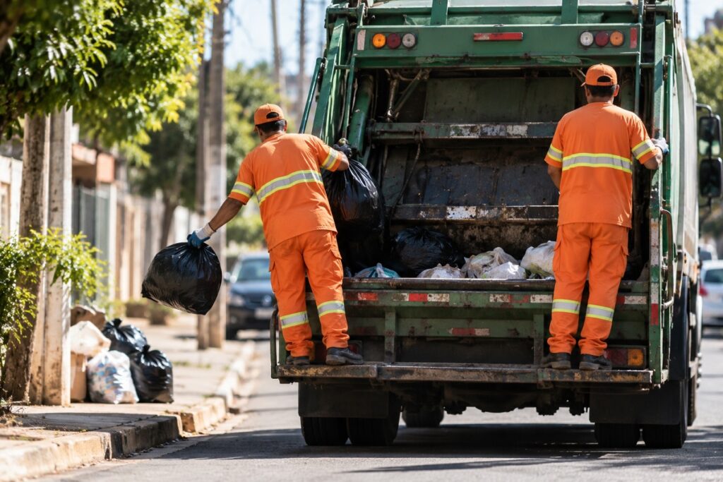 O trabalhador do lado de fora: o art. 235 do CTB, a NR-38 e o coletor no estribo